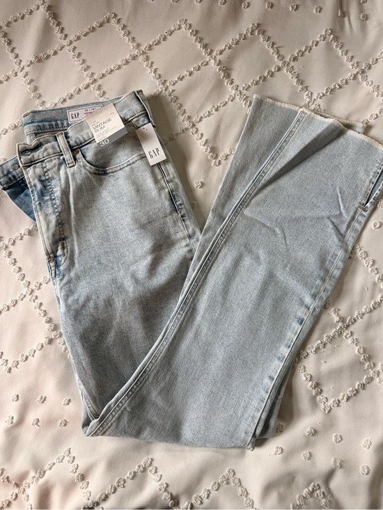 GAP Denim - GAP Women's Light Wash Vintage Slim High-Rise Jeans 30 10 Tall NEW